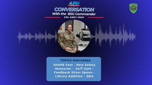 Conversations with the commander: SHAPE BSG