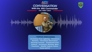 Conversations with the commander: SHAPE BSG