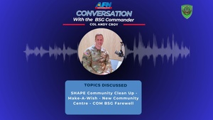 Conversations with the commander: SHAPE BSG