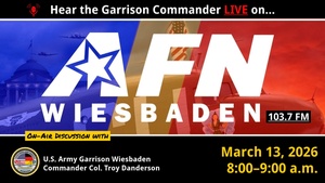 USAG Wiesbaden On-Air Community Discussion - March 13, 2026