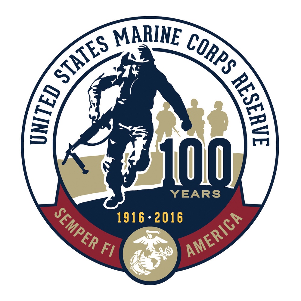 Marine Corps Reserve Centennial Logo 1