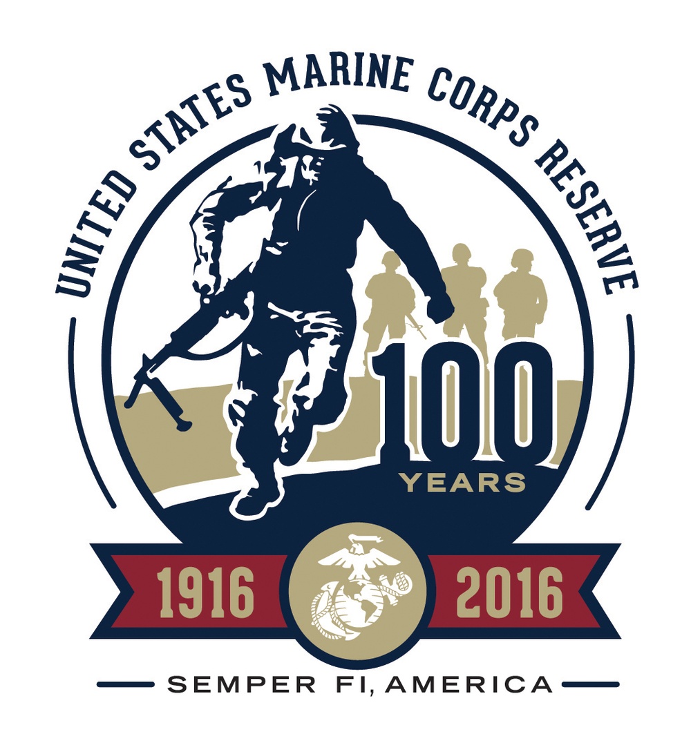 Marine Corps Reserve Centennial Logo 2