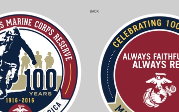 Marine Corps Reserve Centennial Commemorative Poker Chip