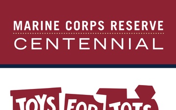 Marine Corps Reserve Centennial - Toys For Tots Display Panel