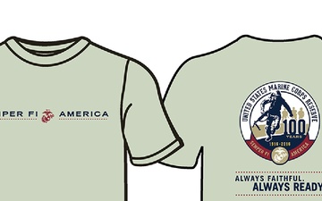 Marine Corps Reserve Centennial Commemorative Performance T-Shirt