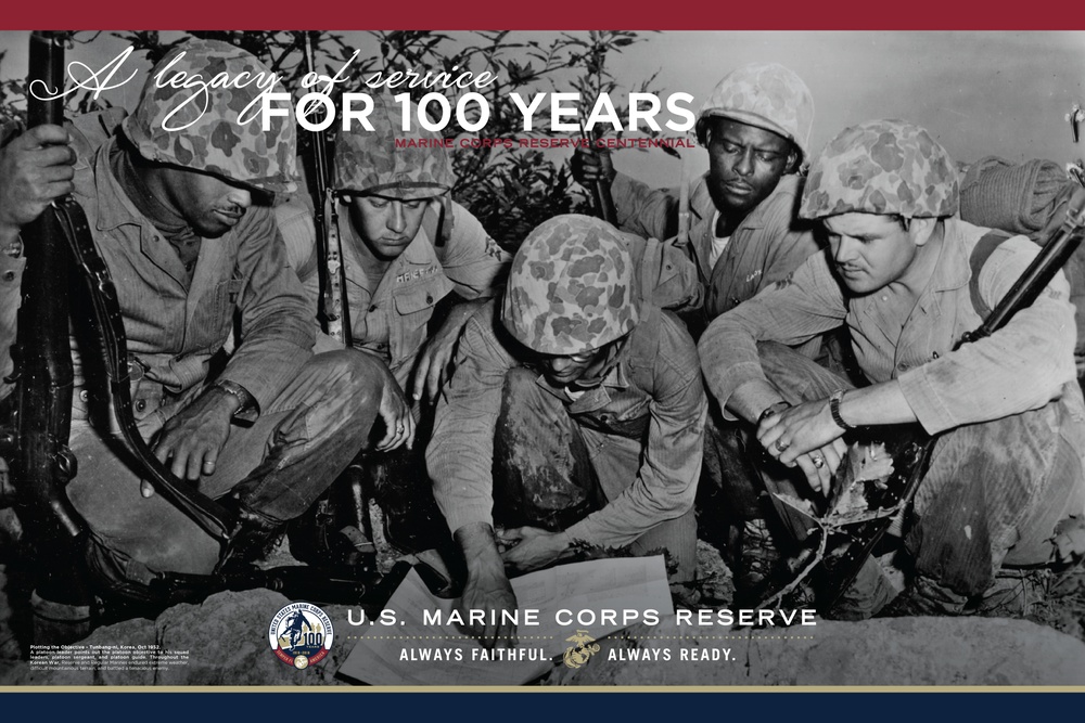 Marine Corps Reserve Centennial Poster 7