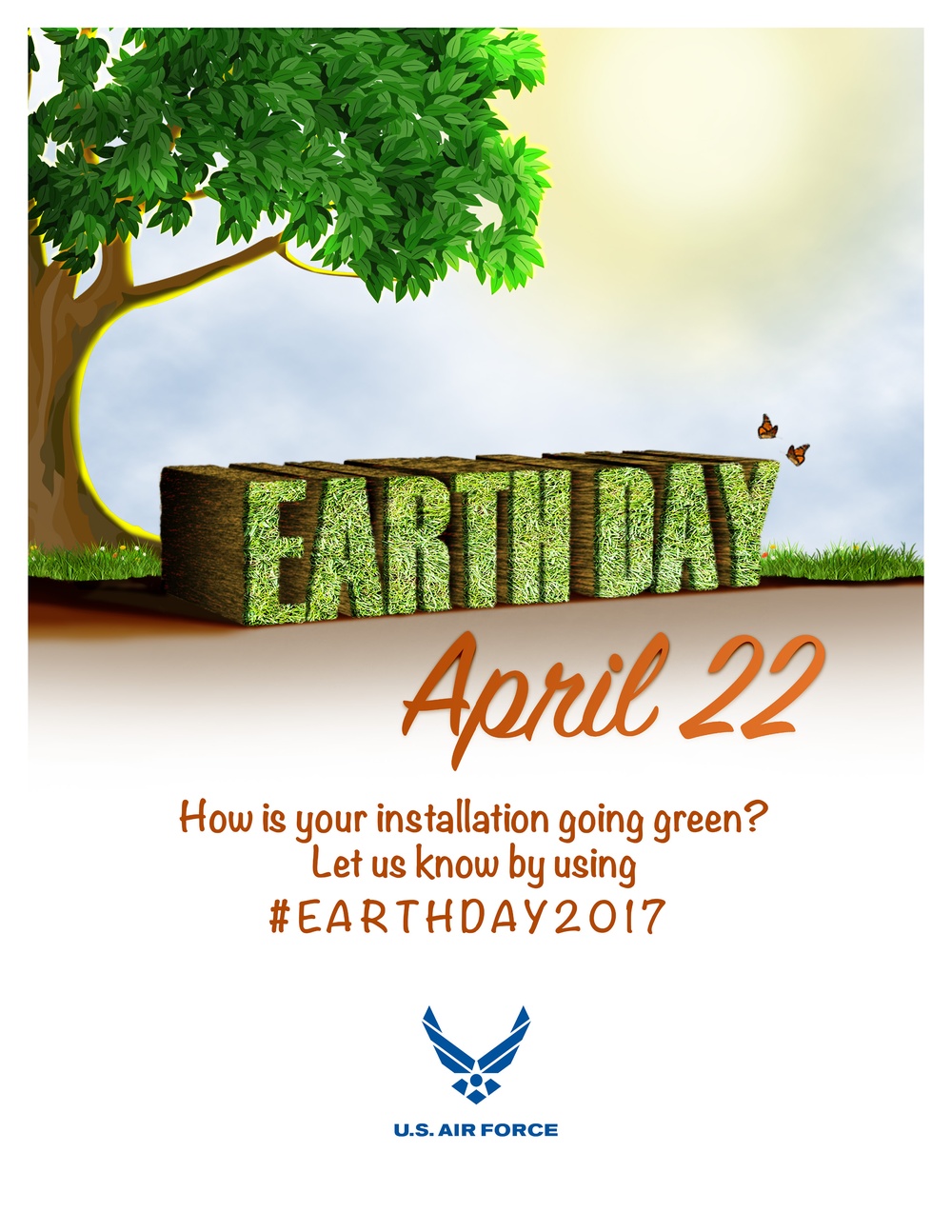 Earth Day 2017 Poster Small: Going Green 1