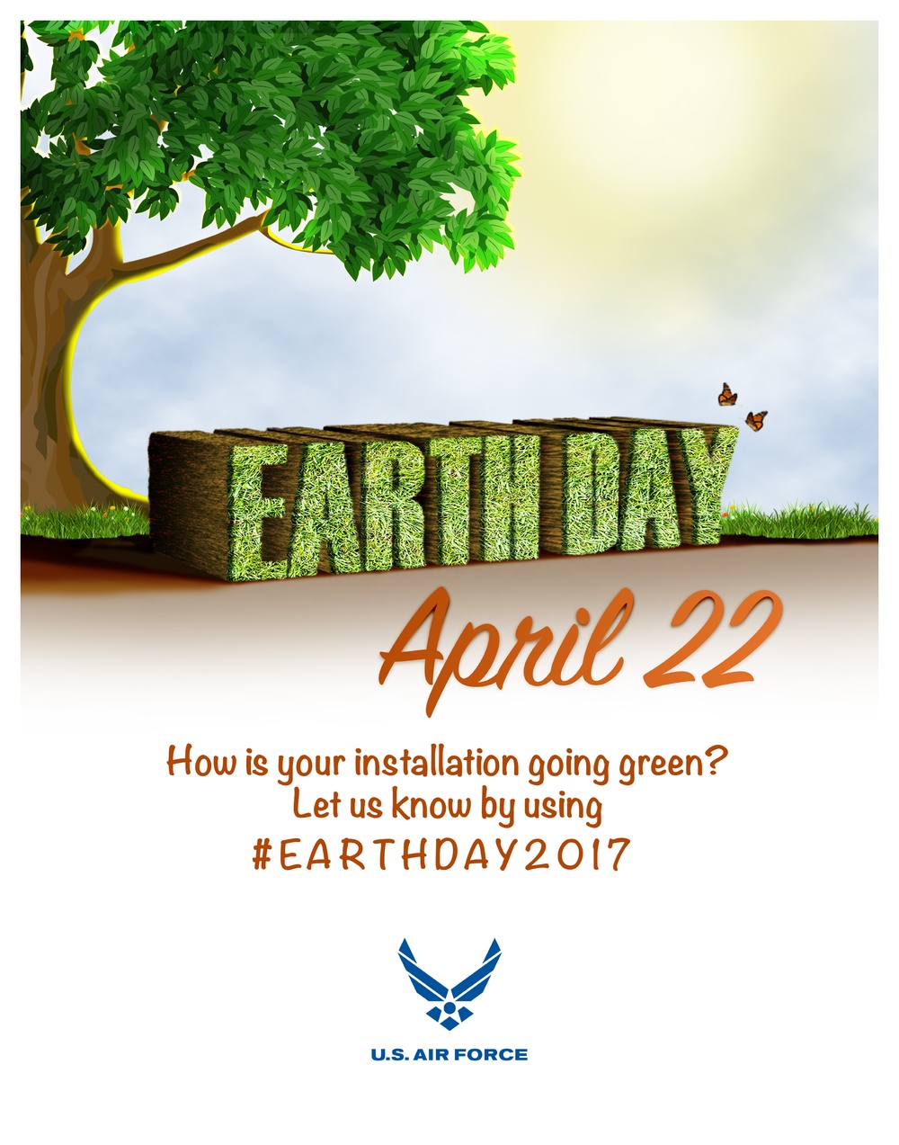 Earth Day 2017 Poster Large: Going Green 2