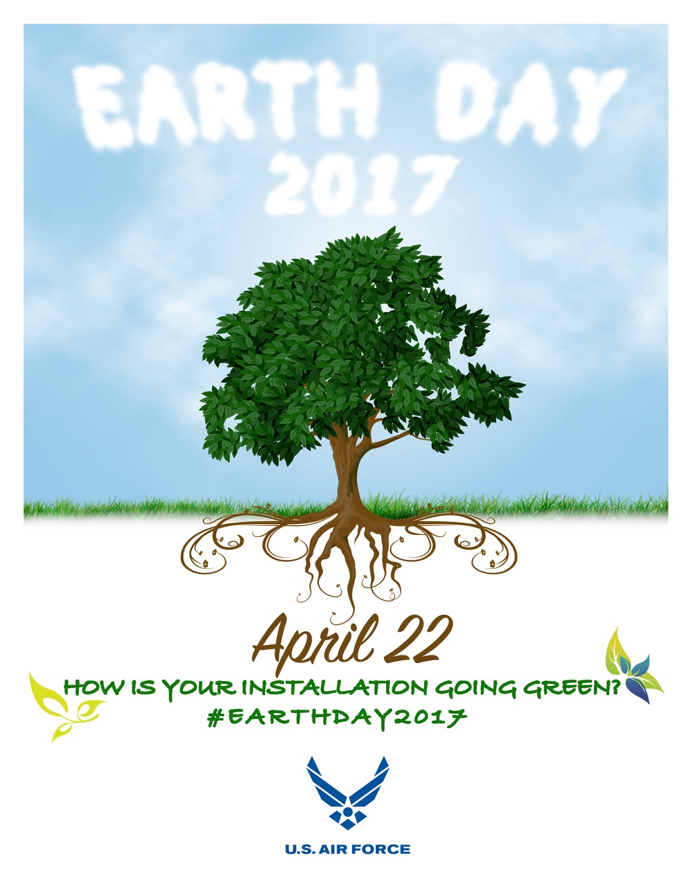 Earth Day 2017 Poster Large: Going Green