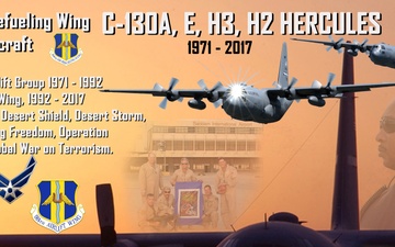 914th Airlift WIng C-130 Aircraft Linage