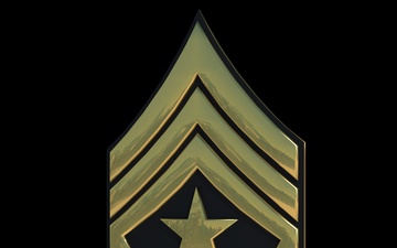 3D - Army SGM Enlisted Rank (Angled)