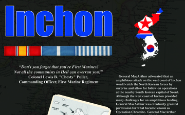 Korean War Poster-Inchon