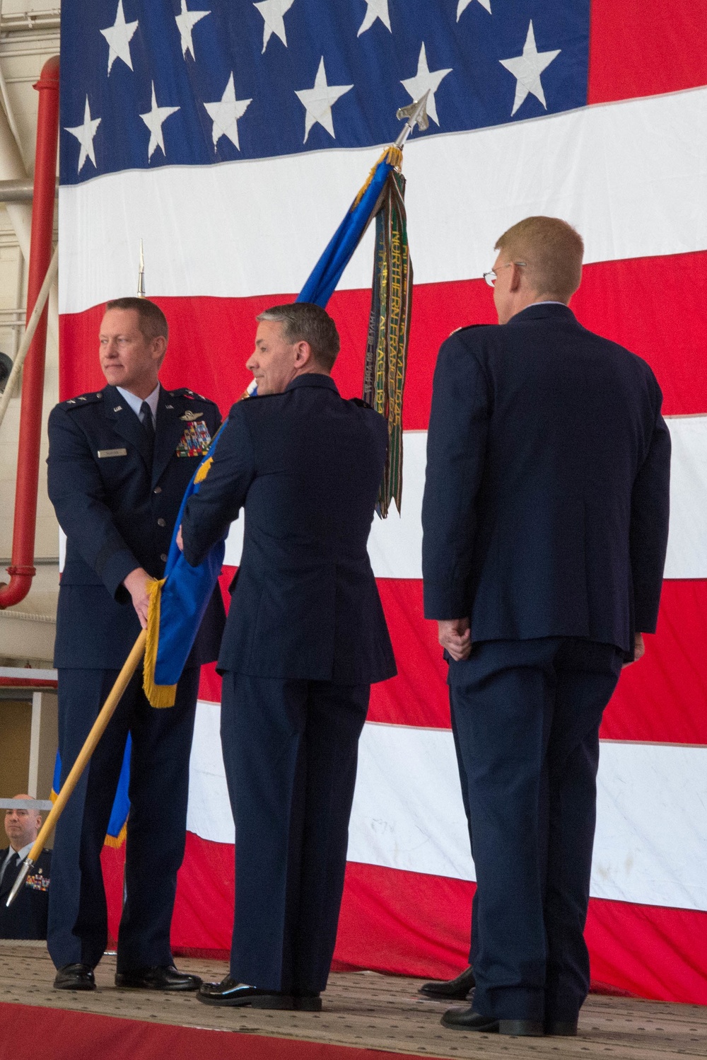 136AW Change of Command 2017
