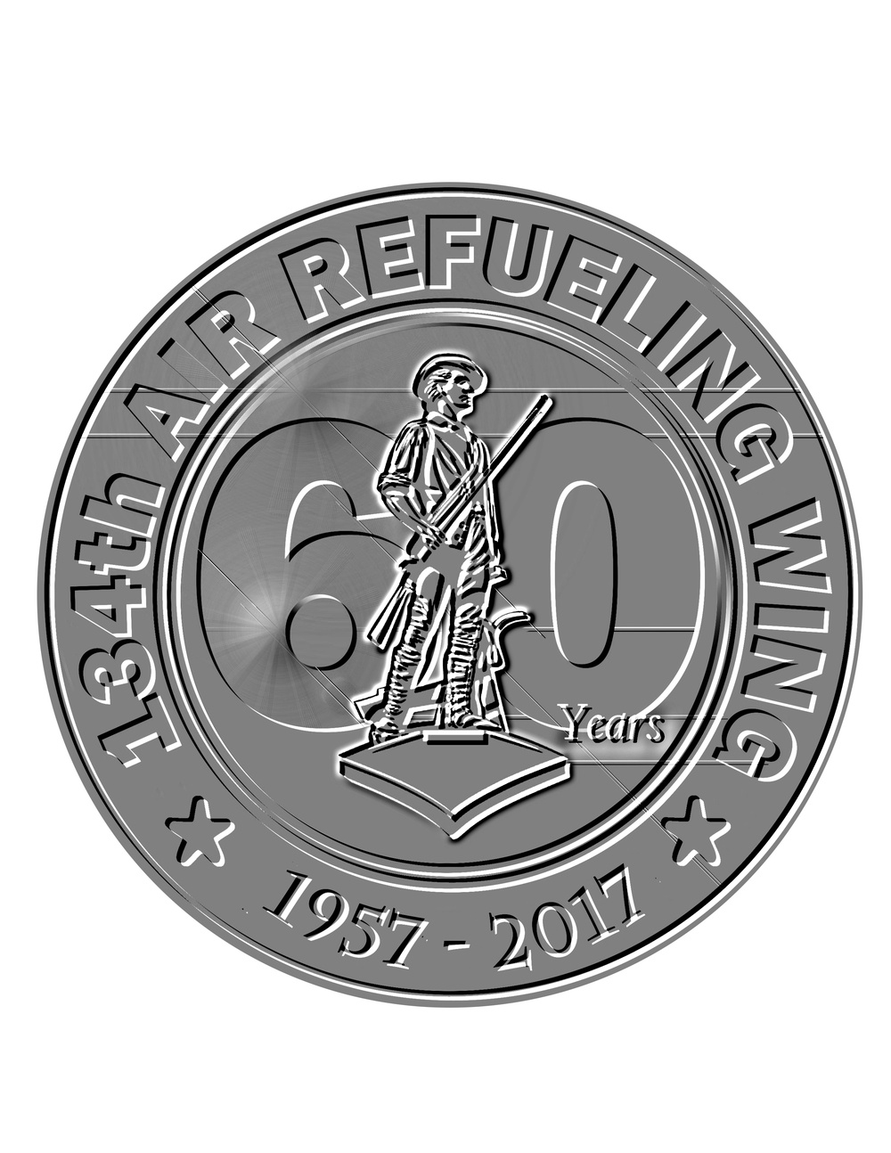 60th Anniversary Logo (metallic)