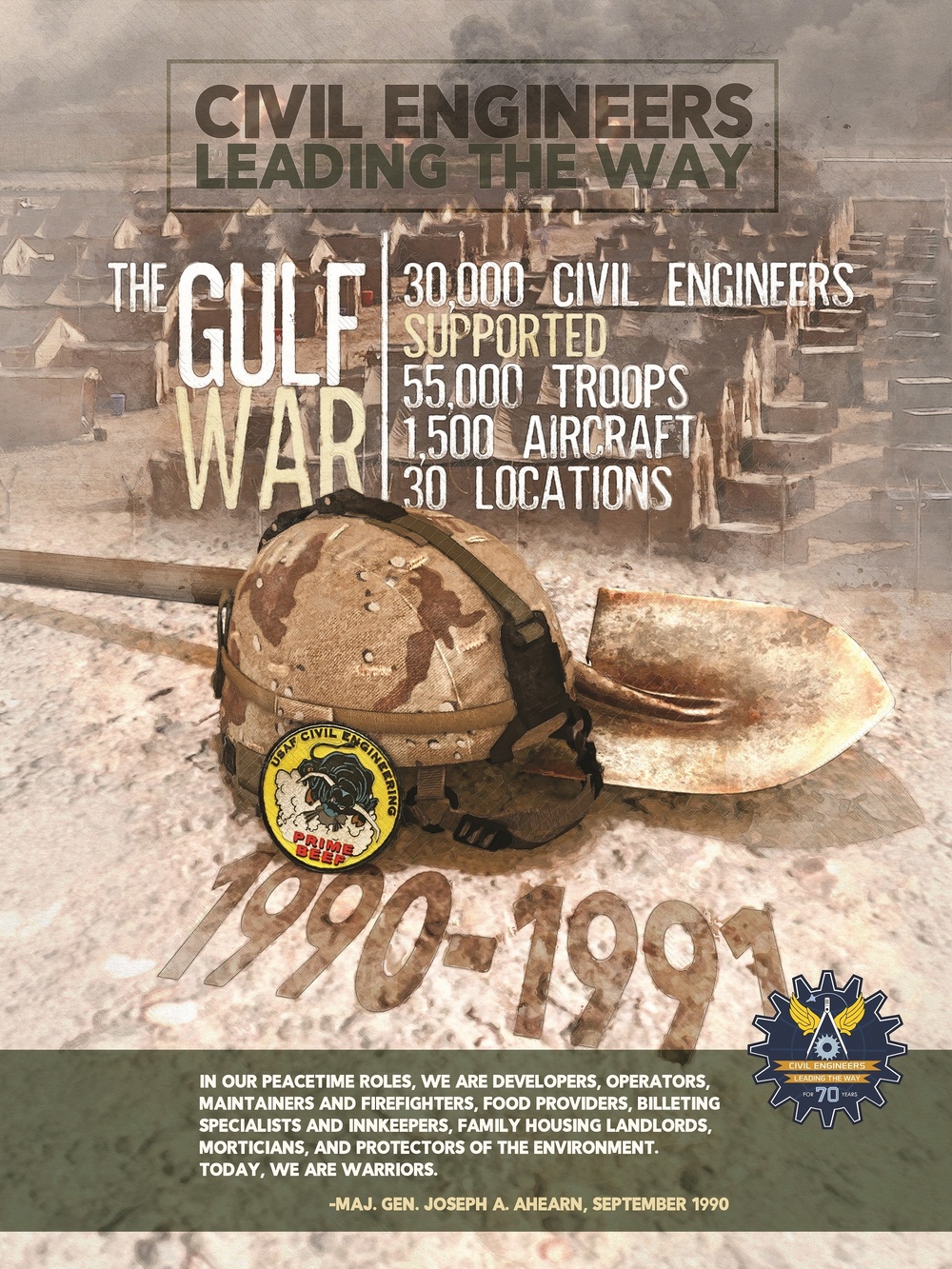 Civil Engineers Leading the Way - The Gulf War