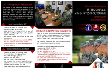 381st Training Group Airmen in Training Tri-fold