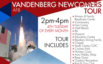 Vandenberg Newcomers Tour Poster