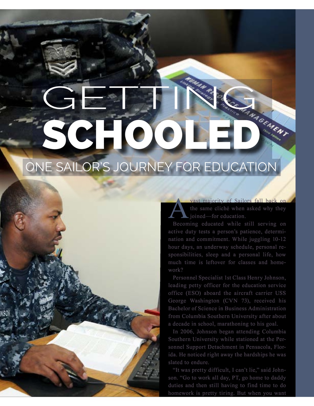 Getting Schooled Story Layout