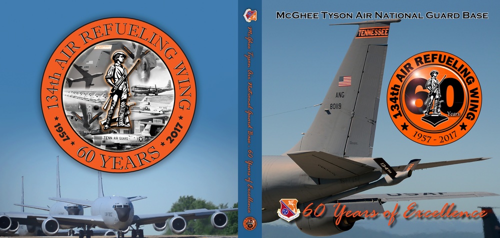 MCGHEE TYSON AIR NATIONAL GUARD BASE 60TH ANNIVERARY COMMEMORATIVE BOOK