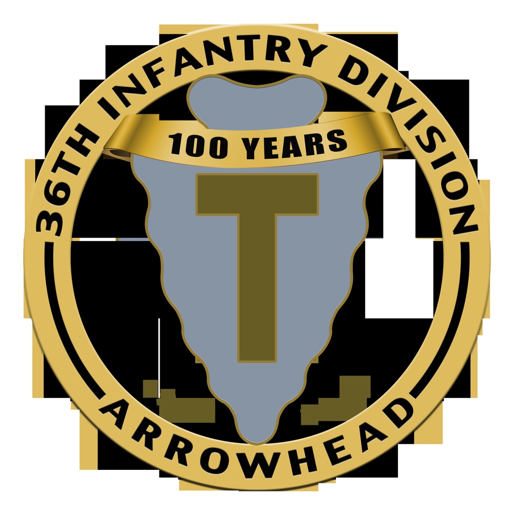 36th Infantry 100th Aniversary Logo