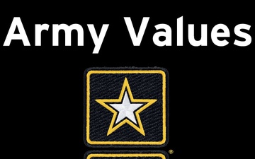 Army Values Infographic