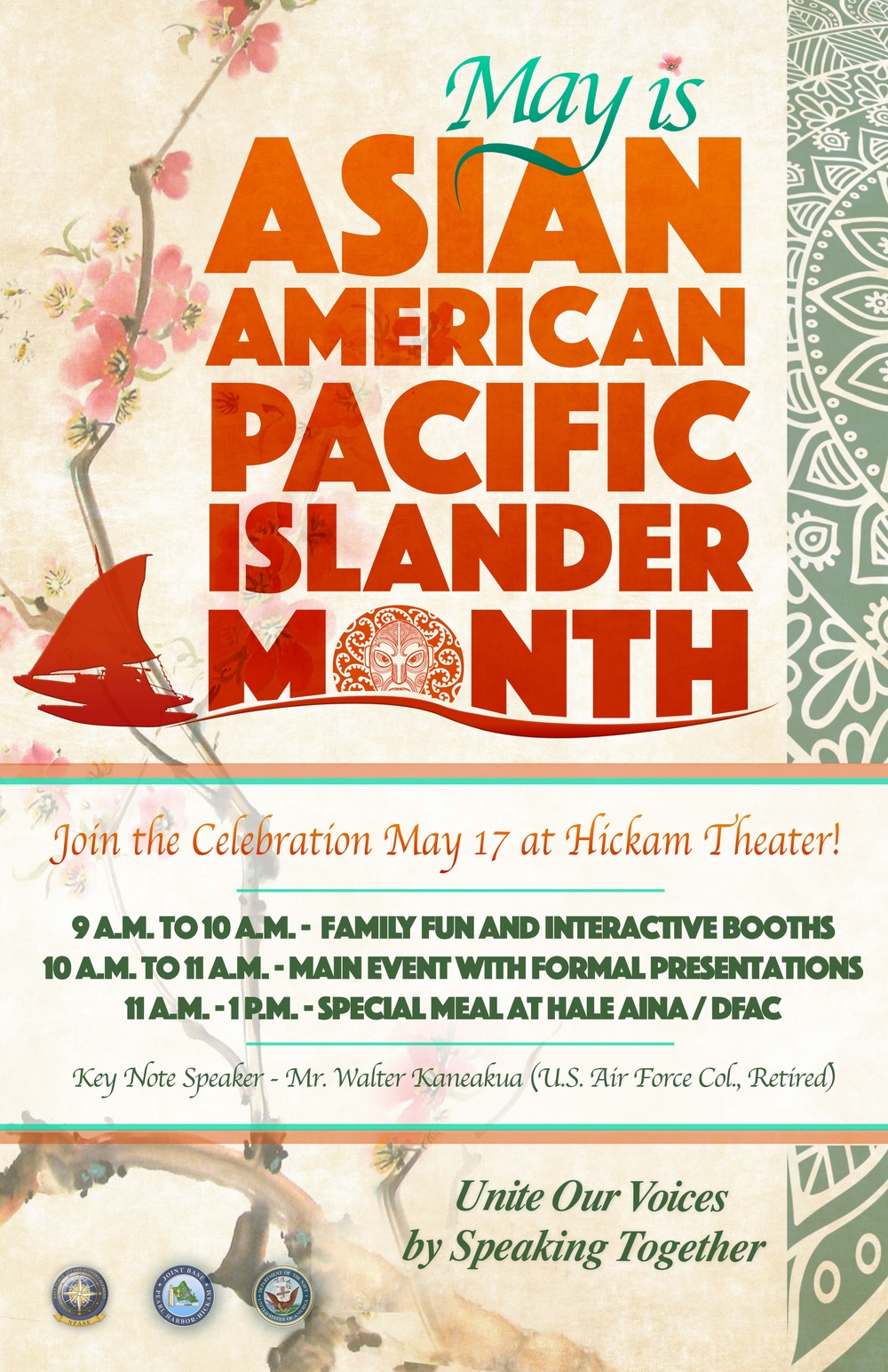 AAPI Heritage Month Flyer