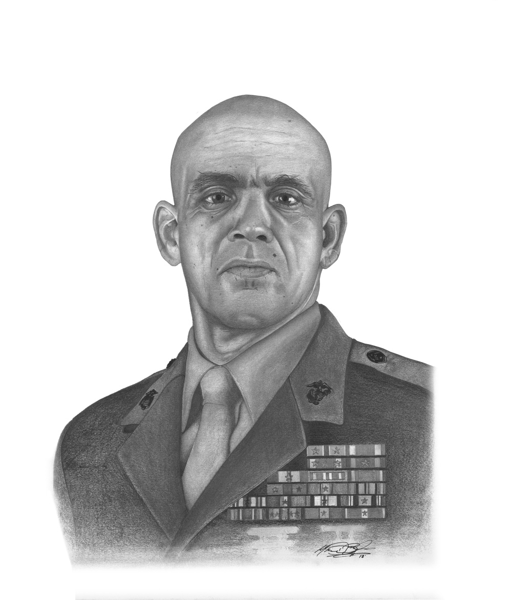 Official Portrait of SgtMaj Rafael Rodriguez