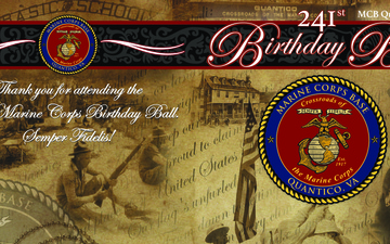 Marine Corps Base Quantico 241st Birthday Ball Program