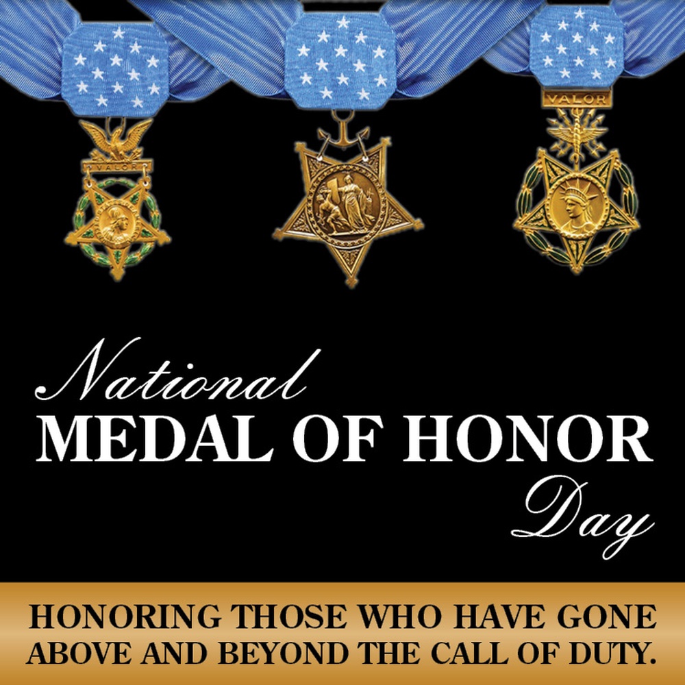 National Medal of Honor Day Social Media Graphic