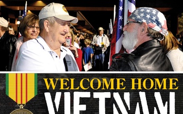 Welcome Home Vietnam Veterans Day Social Media Graphic