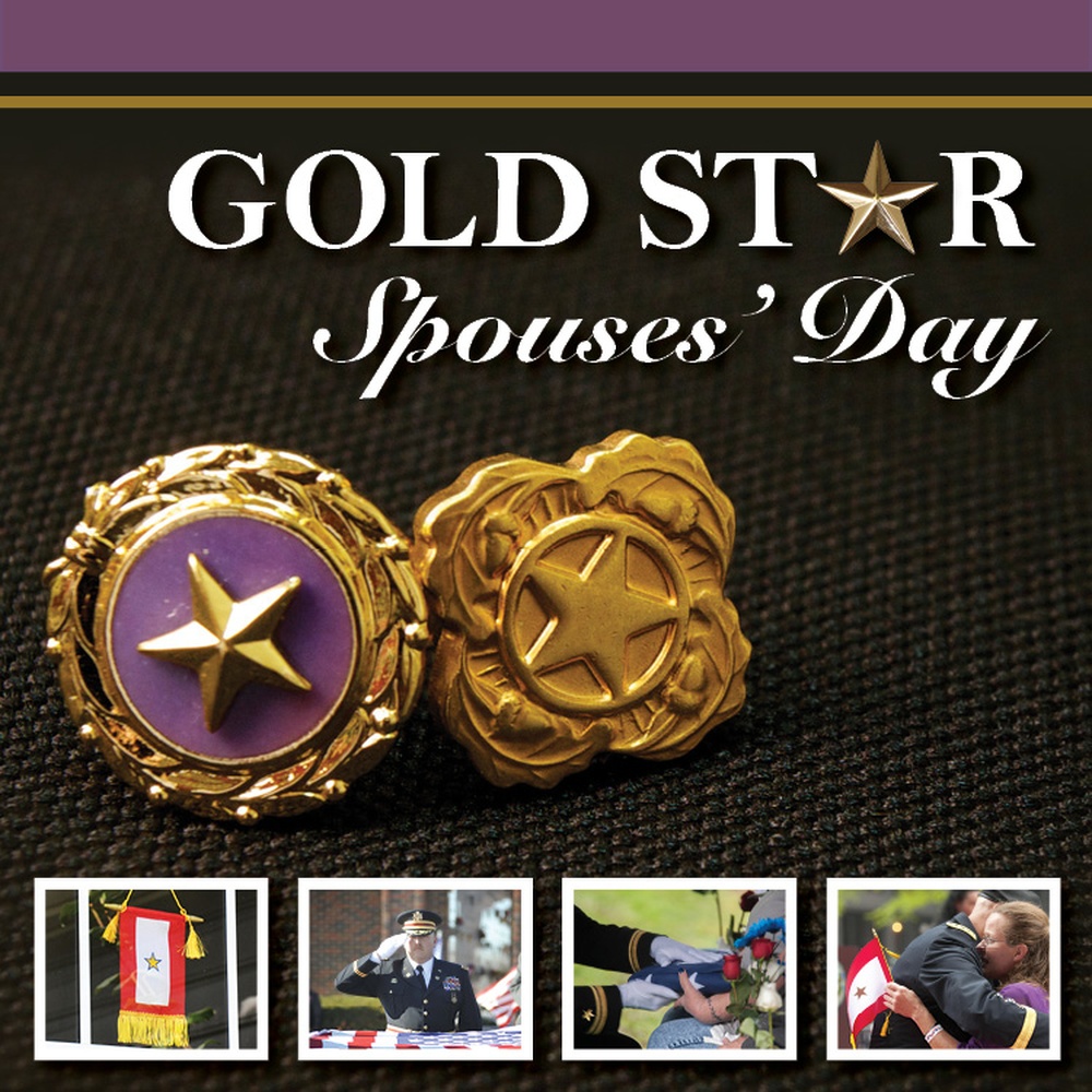 Gold Star Spouses Day Social Media Graphic