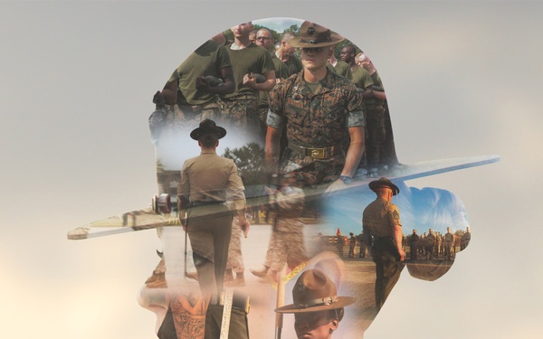 Drill Instructor Silhouette