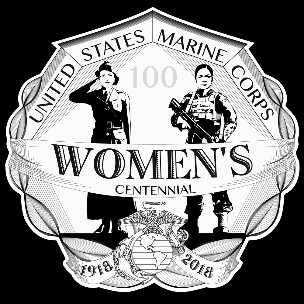 United States Marine Corps women's centennial logo