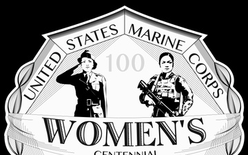 United States Marine Corps women's centennial logo