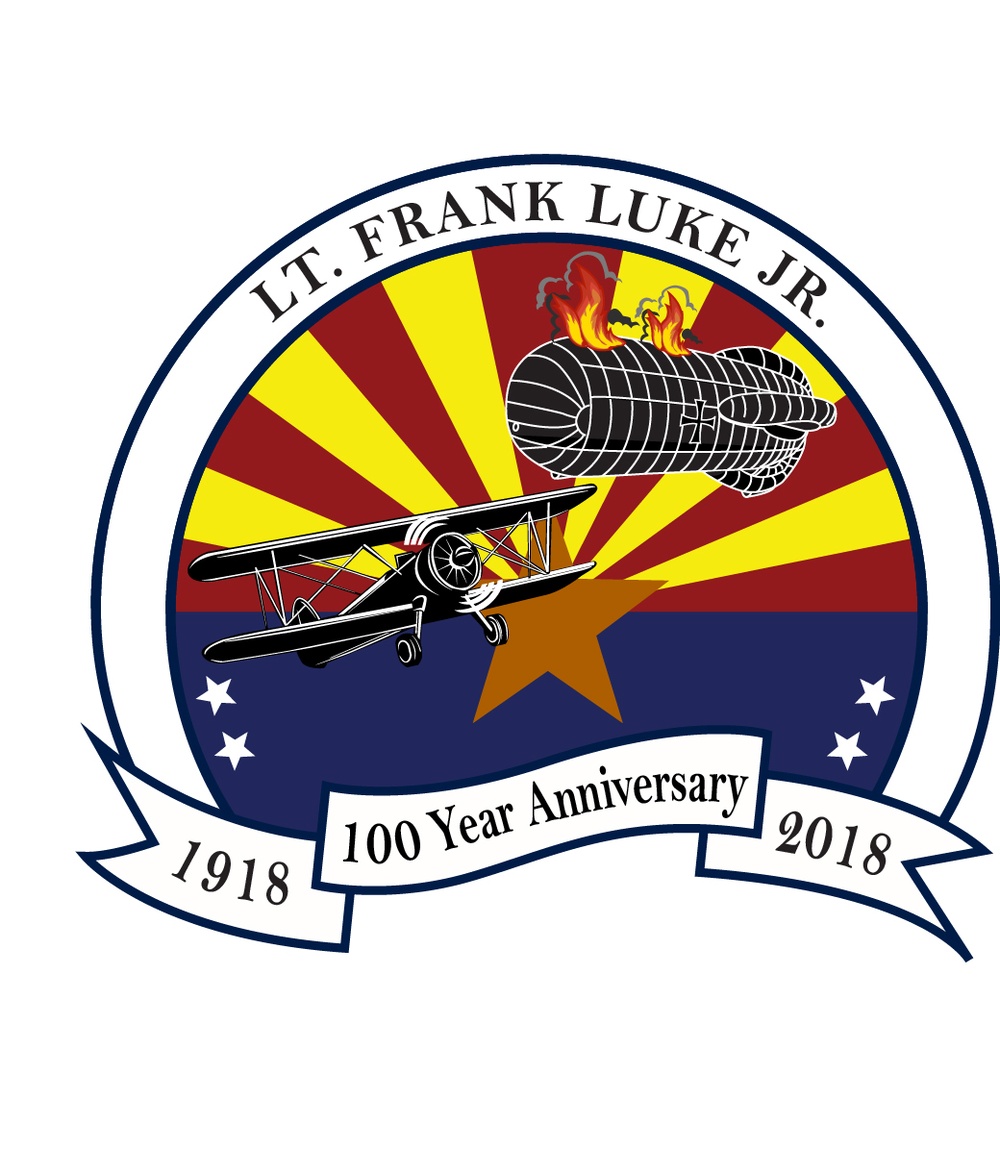 Lt Frank Luke 100th Anniversary Logo