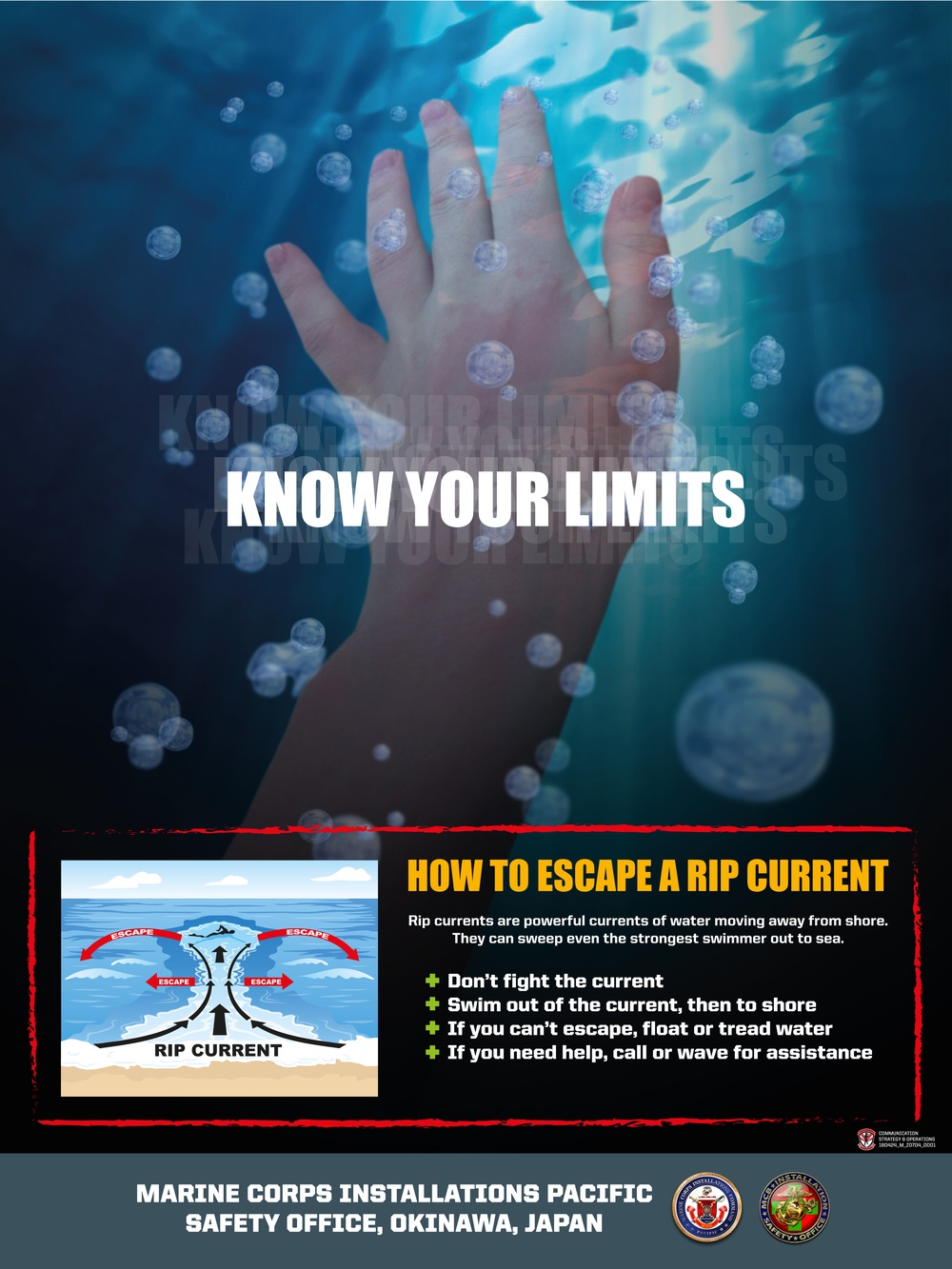 MCIPAC Water Safety Poster