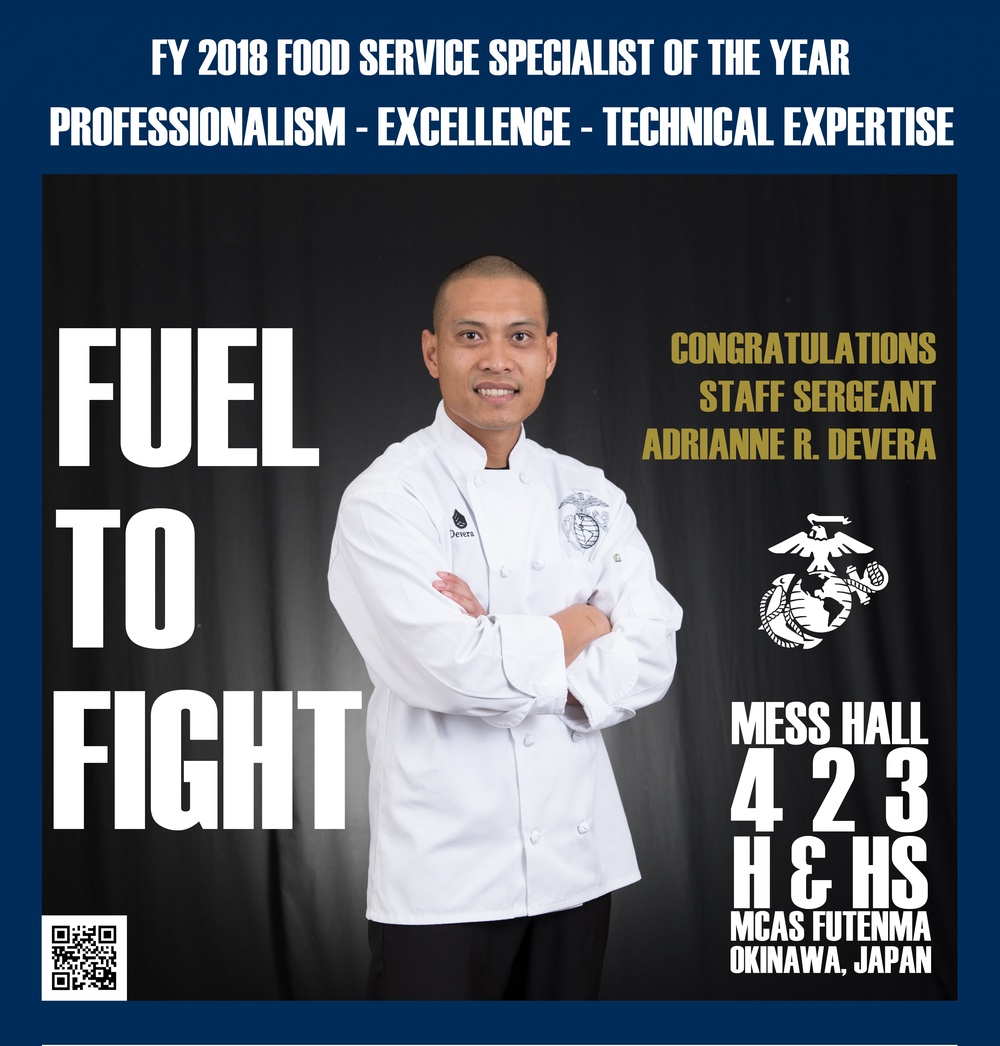 2018 FOOD SERVICE SPECIALIST OF THE YEAR STANDS ABOVE THE REST GRAPHIC