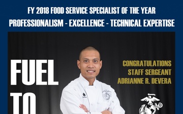 2018 FOOD SERVICE SPECIALIST OF THE YEAR STANDS ABOVE THE REST GRAPHIC