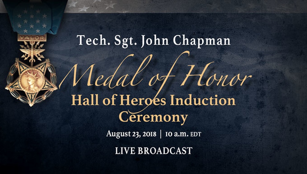 Medal of Honor – Hall of Heroes Ceremony, Social Media, Live Stream Graphic