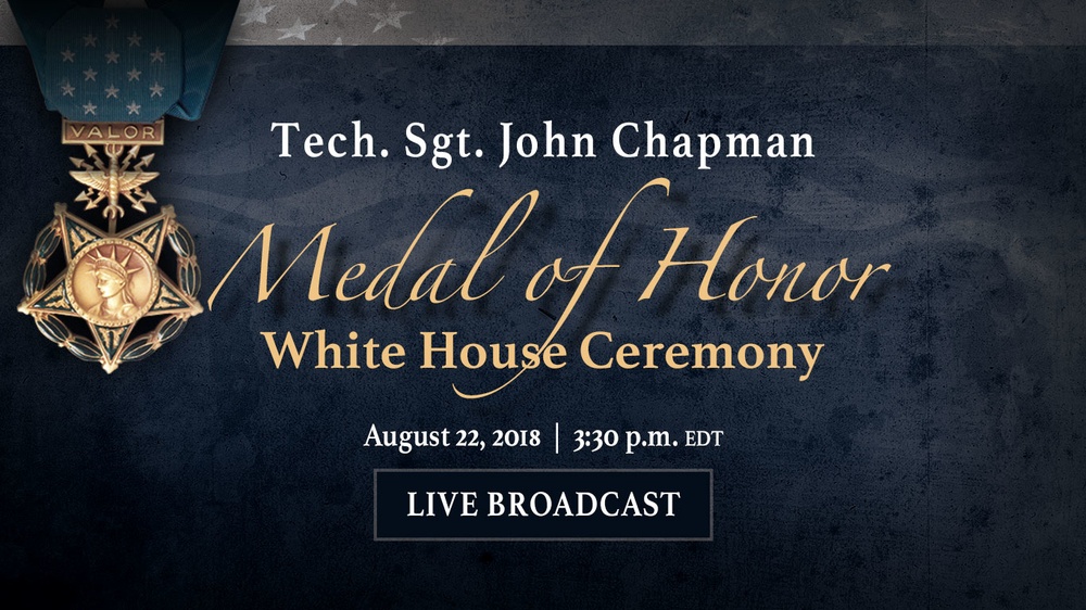 Medal of Honor – White House Ceremony, Rotator, Live Stream Graphic