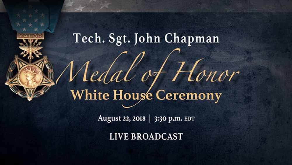 Medal of Honor – White House Ceremony, Social Media, Live Stream Graphic