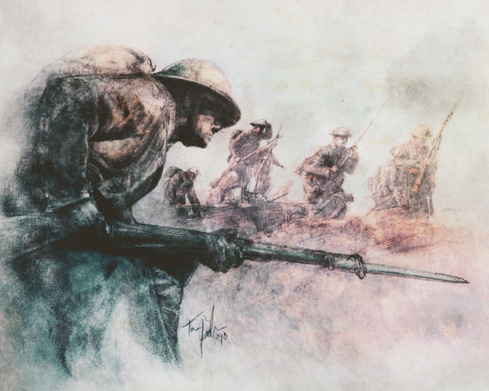 WW1 Lys Artwork