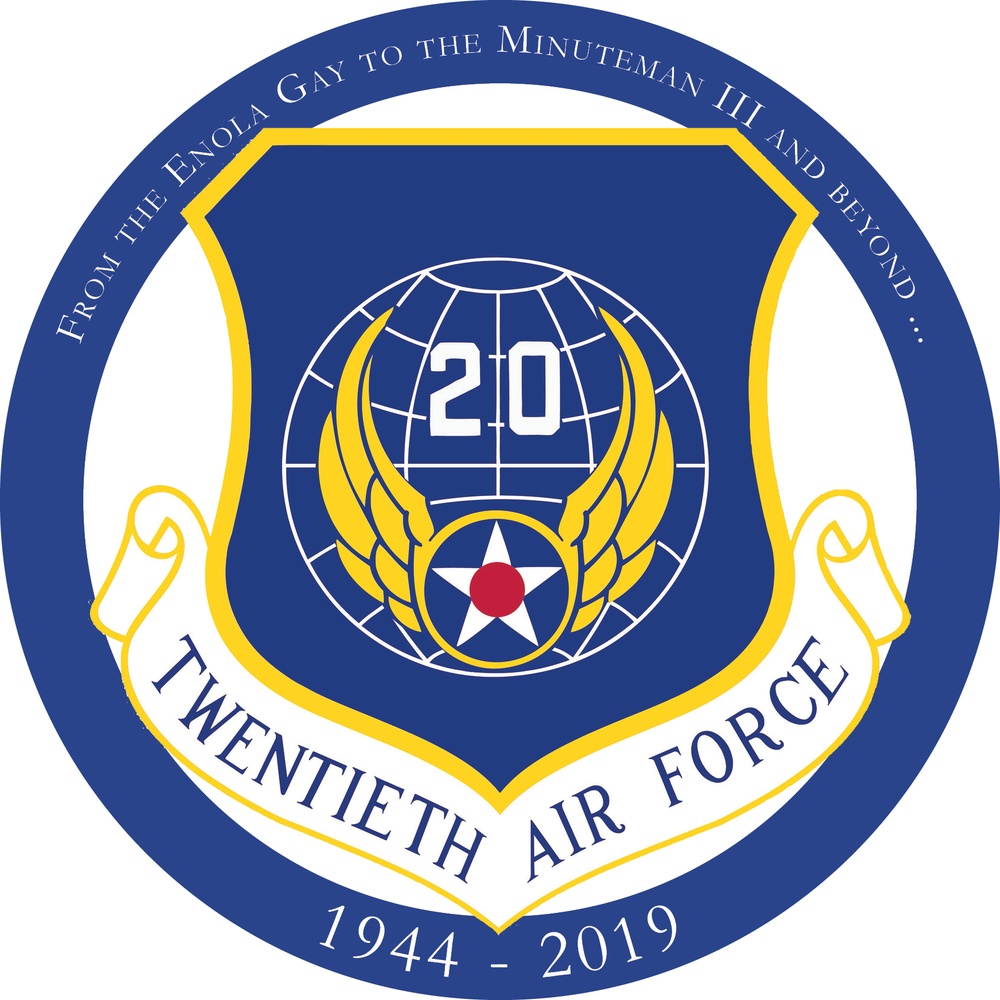 20th Air Force 75th Anniversary Logo (Submitted)