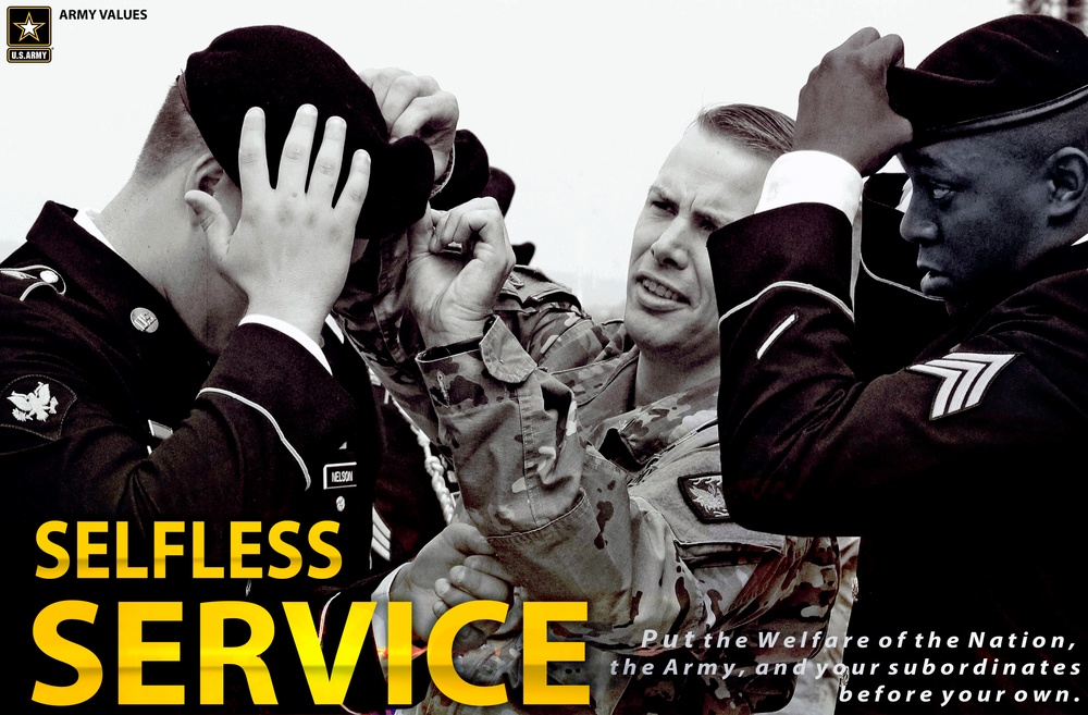 Army Values- Selfless Service