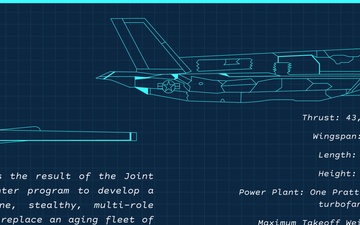 F-35 Lightning II Instagram Stat Sheet