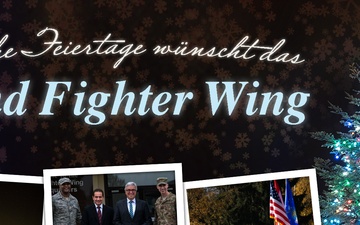 52nd Fighter Wing 2018 holiday card