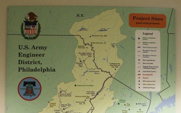 USACE Philadelphia District History Map