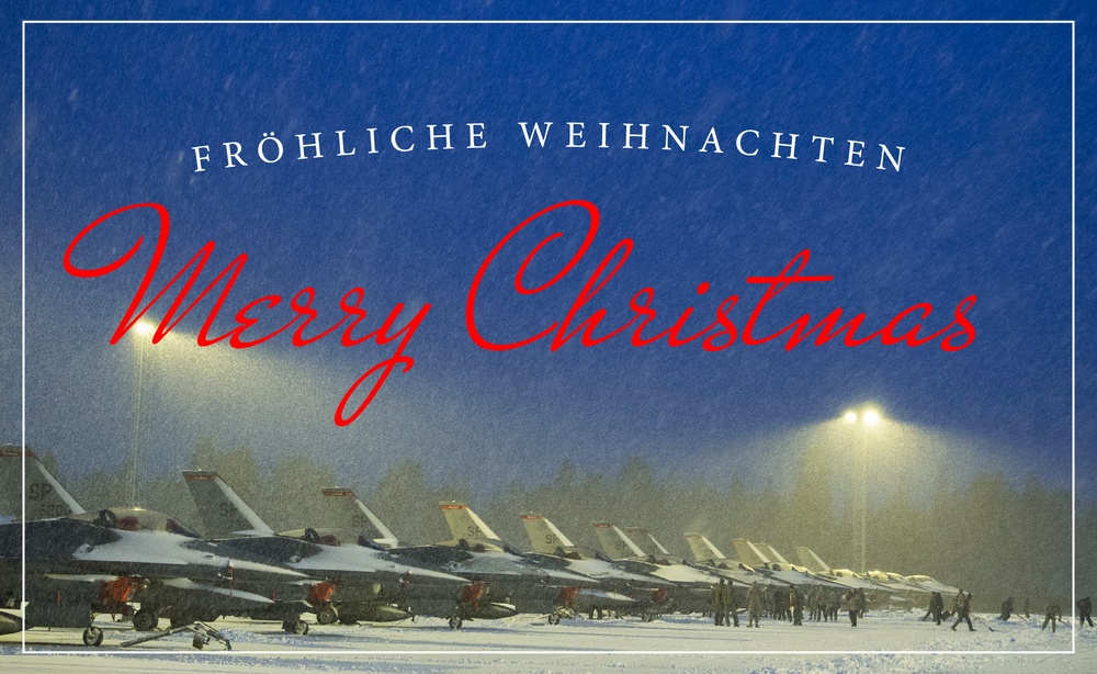 52nd Fighter Wing Christmas graphic 2018