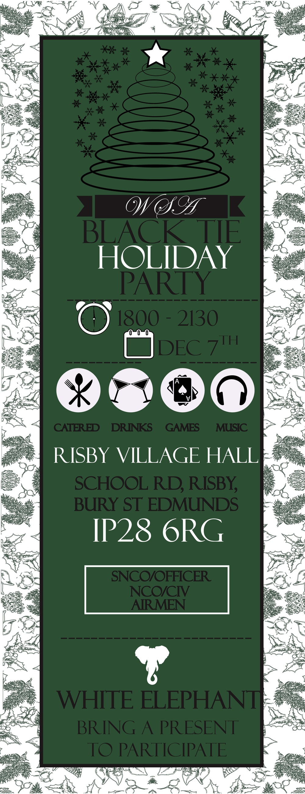 WSA Holiday Party Ticket