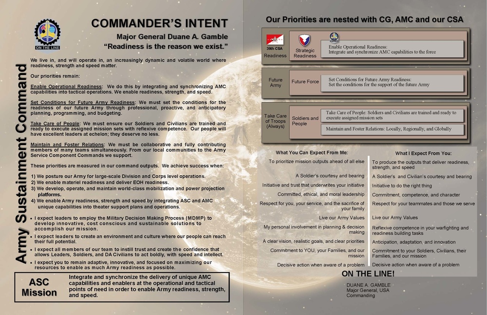 CG Commanders Intent